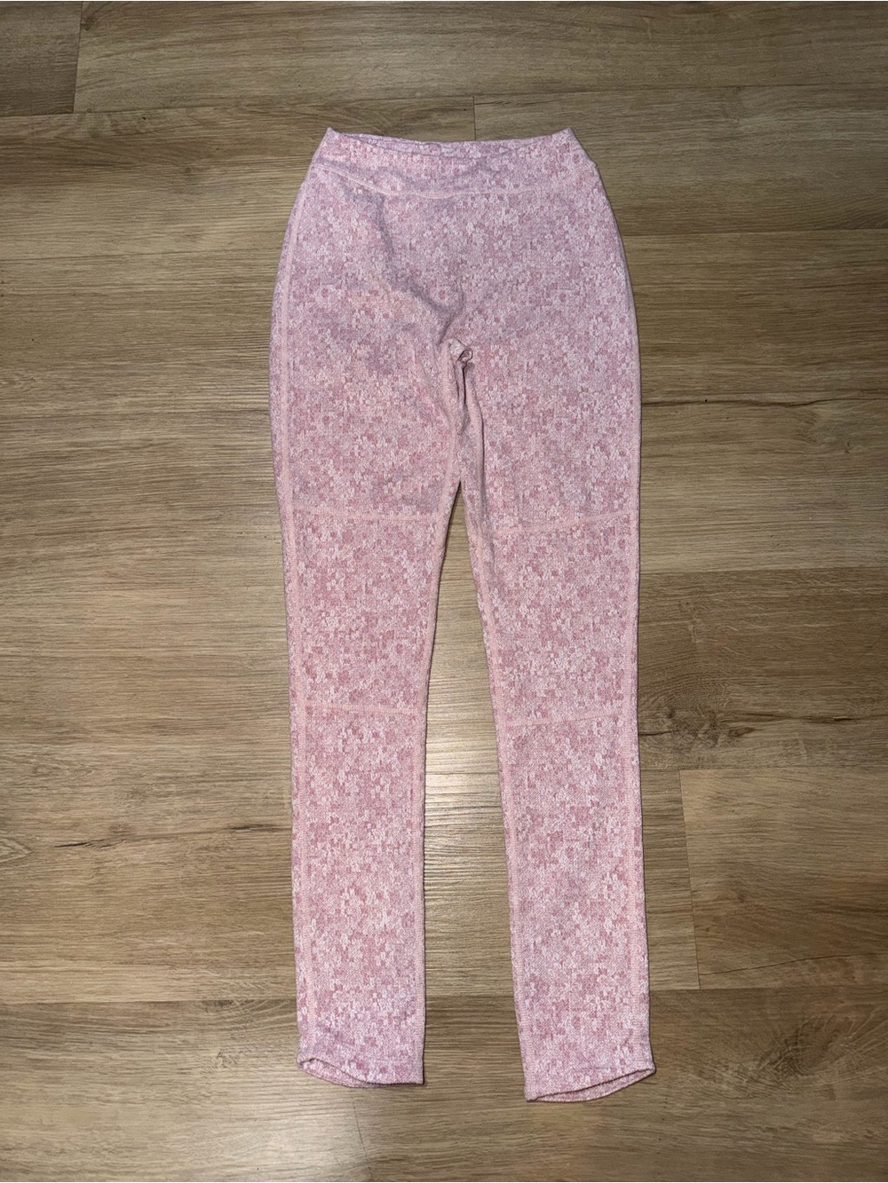 Gymshark Pink Marled DRY Leggings - Soft Rose Heather